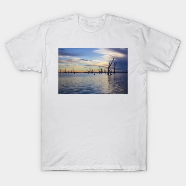 Lake Mulwala, Yarrawonga, Victoria, Australia. T-Shirt by VickiWalsh